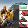 PRISTAR FM rádió zseblámpával 4000 mAh YX318 piros - 2. kép