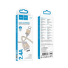 HOCO kábel USB A - Micro USB 2,4A X110 1 m arany - 3. kép
