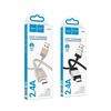 HOCO kábel USB A - Micro USB 2,4A X110 1 m arany - 4. kép