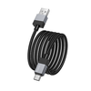 HOCO kábel USB A - Type C 3A X110 1 m fekete - 0. kép