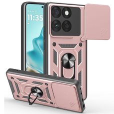  Techsuit - CamShield Sorozat - Motorola Edge 60 Fusion - Rózsaarany tok