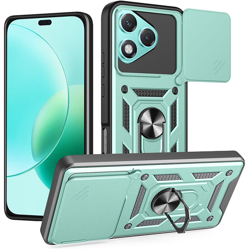 Techsuit - CamShield sorozat - Honor 400 Lite - Zöld tok Techsuit - CamShield sorozat - Honor 400 Lite - Zöld tok