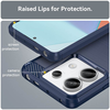  Techsuit - Szén-szilikon - Xiaomi Poco M7 Pro 5G - Fekete tok - 2. kép