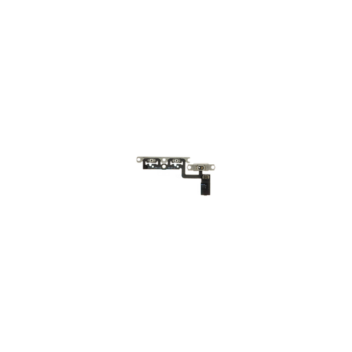 iPhone 11 hangerőgomb szalagkábel (fém rögzítő lemez)