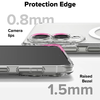  Ringke - Fusion MagSafe - Samsung Galaxy S25 Edge - Átlátszó tok - 4. kép