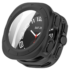  Techsuit - Defense360 Pro + Képernyővédő - Samsung Galaxy Watch Ultra (47mm) - Fekete tok