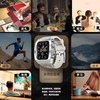  ShellBox - Vízálló IP68 + Óraszíj - Apple Watch Ultra / Ultra 2 - Fekete tok - 2. kép