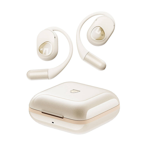 Fülhallgató TWS Soundpeats GoFree2+ (bézs)
