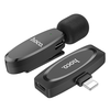 HOCO vezeték nélküli lavalier mikrofon Lightning L15 fekete - 2. kép