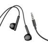 HOCO vezetékes fülhallgatók Jack 3,5 mm mikrofonnal M93 fekete - 1. kép