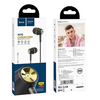 HOCO vezetékes fülhallgató 3,5 mm Jack mikrofonnal M70 fekete - 4. kép
