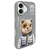 NIMMY tok COOL&CUTE 2.0 Bear iPhone 16 szürke tok - 0. kép