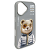 NIMMY tok COOL&CUTE 2.0 Bear iPhone 16 szürke tok - 2. kép