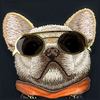 NIMMY GLASSES COOL DOG tok IPHONE 16-ra fekete - 1. kép