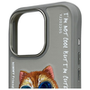 NIMMY tok GLASSES COOL CAT iPhone 16 Pro szürke - 1. kép