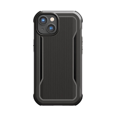 Raptic X-Doria Fort tok iPhone 14 tok MagSafe páncélozott borítással fekete