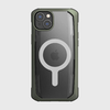 Raptic X-Doria Secure iPhone 14 tok MagSafe kompatibilis páncélzattal zöld tok - 0. kép