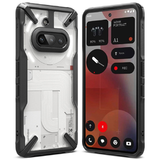  Ringke - Fusion X - Nothing Phone (3a) - Fekete tok