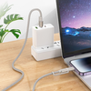 HOCO All-in-one Type C / Lightning to Type C / Szivargyújtó PD 3A 60W U138 1,2 m fekete kábel - 2. kép