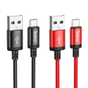 HOCO kábel USB A - Micro USB 2,4A X89 1 m fekete - 2. kép