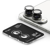 Ringke kamera védőkeret Galaxy S25 Edge fekete üvegfólia - 1. kép