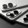 Ringke kamera védőkeret Galaxy S25 Edge fekete üvegfólia - 4. kép