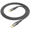 HOCO kábel Type C to Type C 3A 60W U121 1,2 m fekete - 1. kép