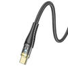 HOCO kábel Type C to Type C 3A 60W U121 1,2 m fekete - 2. kép