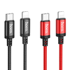 HOCO kábel Type C - Lightning PD 20W X89 1 m fekete - 1. kép