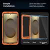Tech-Protect Quick Set+ edzett üveg 2-pack Samsung Galaxy S25 Ultra átlátszó üvegfólia - 1. kép