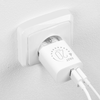 OBAL:ME Fali töltő USB-A + USB-C 20W + 2x Kábel 1m Fehér - 2. kép