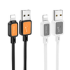 HOCO kábel USB A - Lightning 2,4A X108 1 m fehér - 1. kép