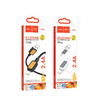HOCO kábel USB A - Lightning 2,4A X108 1 m fehér - 4. kép
