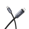 HOCO kábel Type C - Lightning kijelzővel PD 27W X112 1 m fekete - 0. kép