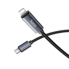 HOCO kábel Type C - Lightning kijelzővel PD 27W X112 1 m fekete - 2. kép
