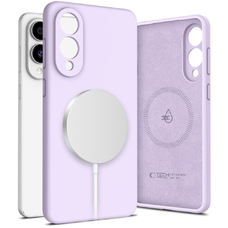 Tech-protect Liquid Silicone Magsafe Galaxy S25 Edge Mauve tok