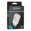 OBAL:ME GaN Fali Töltő USB-A + 2xUSB-C 65W Fehér - 3. kép