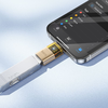 HOCO adapter OTG Type C (male) USB A (female) UA36B arany, - 3. kép