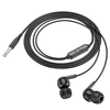 HOCO vezetékes fülhallgató Jack 3,5 mm mikrofonnal M124 fehér - 1. kép
