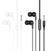 HOCO vezetékes fülhallgató Jack 3,5 mm mikrofonnal M124 fehér - 2. kép