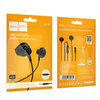 HOCO vezetékes fülhallgató Jack 3,5 mm mikrofonnal M125 fekete - 3. kép