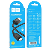 HOCO kábel USB A - Micro USB 2,4A X113 1 m fekete - 2. kép