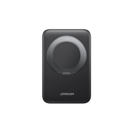 Joyroom JR-PBM12 10000mAh 22.5W Qi2 Powerbank, MagSafe-kompatibilis, gyűrűs talppal - Fekete
