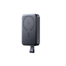 Joyroom JR-PBM11 Powerbank 10000mAh 22.5W Qi2, MagSafe kompatibilis, állvánnyal - fekete