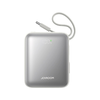 Joyroom JR-PBF27 10000mAh 22.5W Powerbank beépített USB-C és Lightning kábelekkel - Fehér - 0. kép