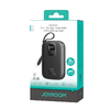 Joyroom JR-PBF18 22.5W 10000mAh Powerbank beépített Lightning kábellel + USB-C kábellel 0.25 cm - Fekete - 1. kép