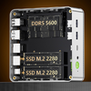 GMKtec Mini PC K9 Intel Ultra 5 125H 32GB RAM + 1TB WIN 11 Pro - 3. kép