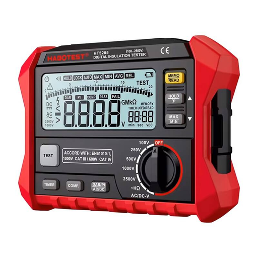 Habotest HT5205 digitális szigetelésvizsgáló