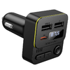 Borofone Transmitter FM BC60 Hero MP3, Bluetooth - 2xUSB + Type C - PD 20W fekete - 3. kép