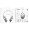 Borofone Headphones BO35 Adorable bluetooth dark silver - 3. kép